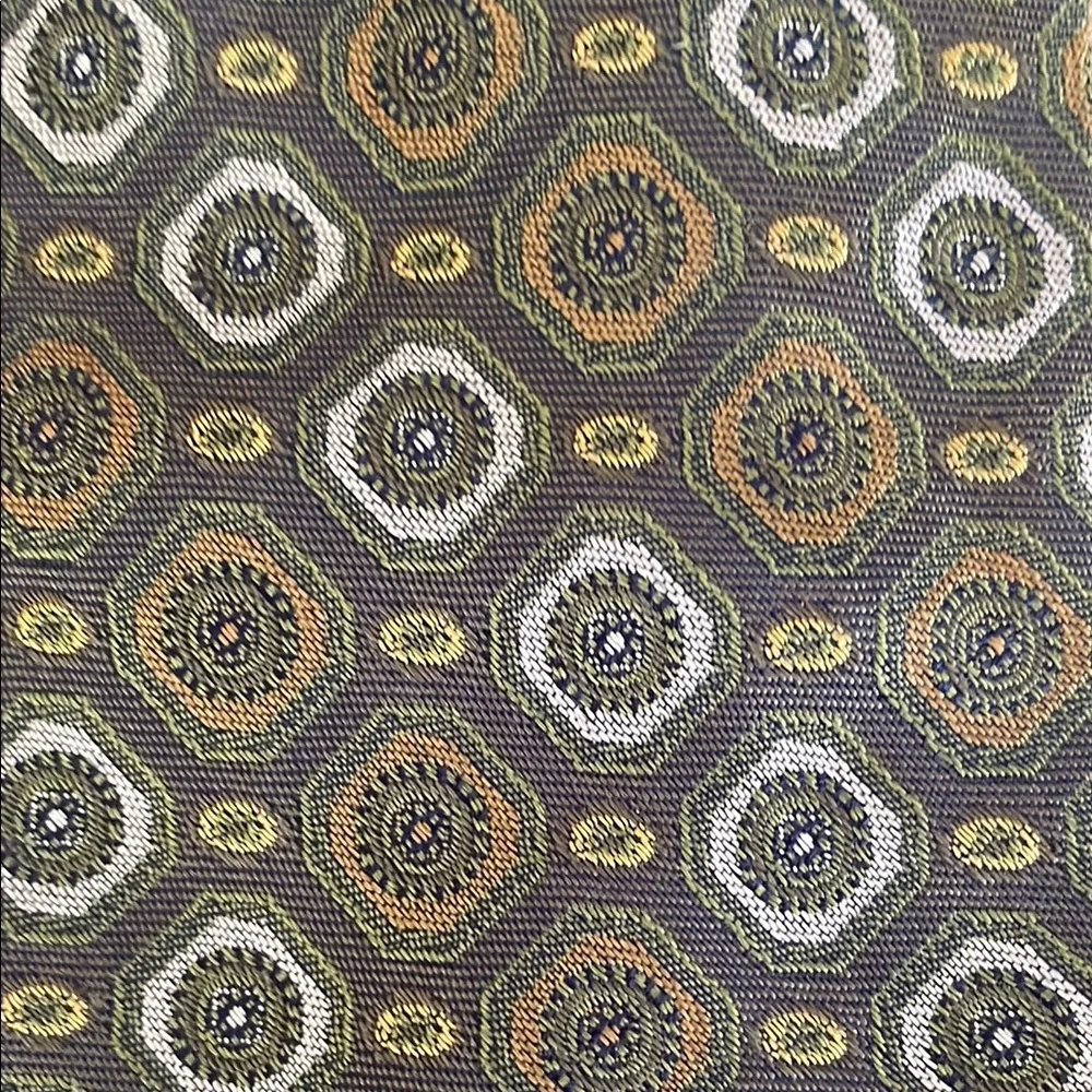 Express Geometric Silk Tie